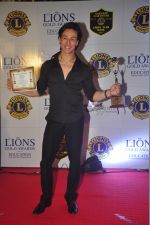 Tiger Shroff at the 21st Lions Gold Awards 2015 in Mumbai on 6th Jan 2015